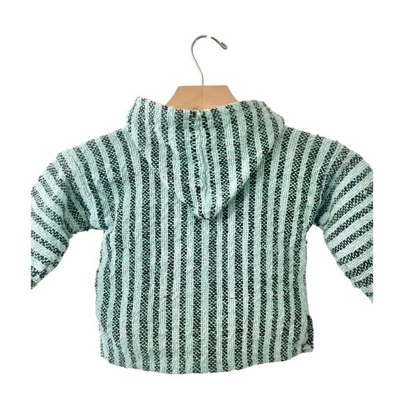 Toddler Unisex Baja Style Pullover Knit Beach Jacket Size 2T - Picture 6 of 8